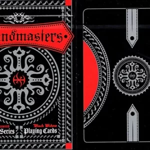 Grandmasters Black Widow Spider Playing Cards