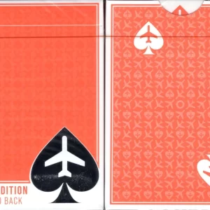 Jetsetter Hangar Orange Playing Cards