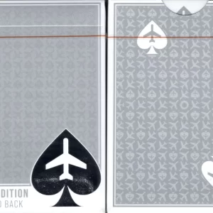 Jetsetter Jetway Silver Playing Cards