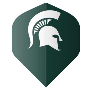 NCAA Michigan State Dart flights